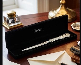 Personalized Letter Opener - King's Pattern Handle - Custom Wedding Gift-Housewarming-Christmas Gift