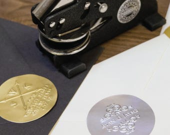 Foil Envelope Seals: Wedding Invitation Embosser-Save the Date Stickers (32 PK)