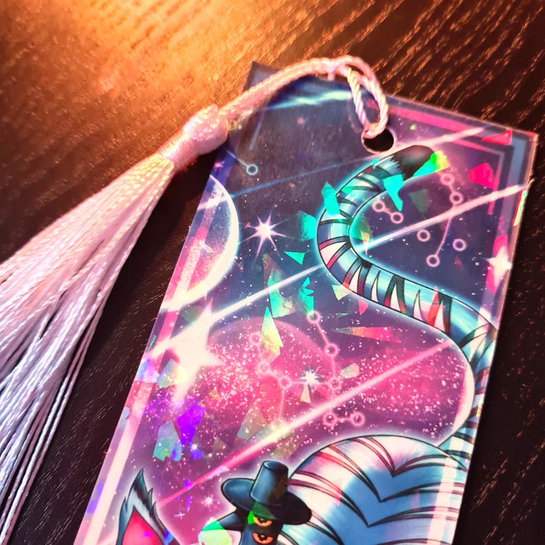 Derpy Bookmark Color K-p0p Dem0n Hunters: Derpy Tiger Holographic Bookmark - Etsy Australia