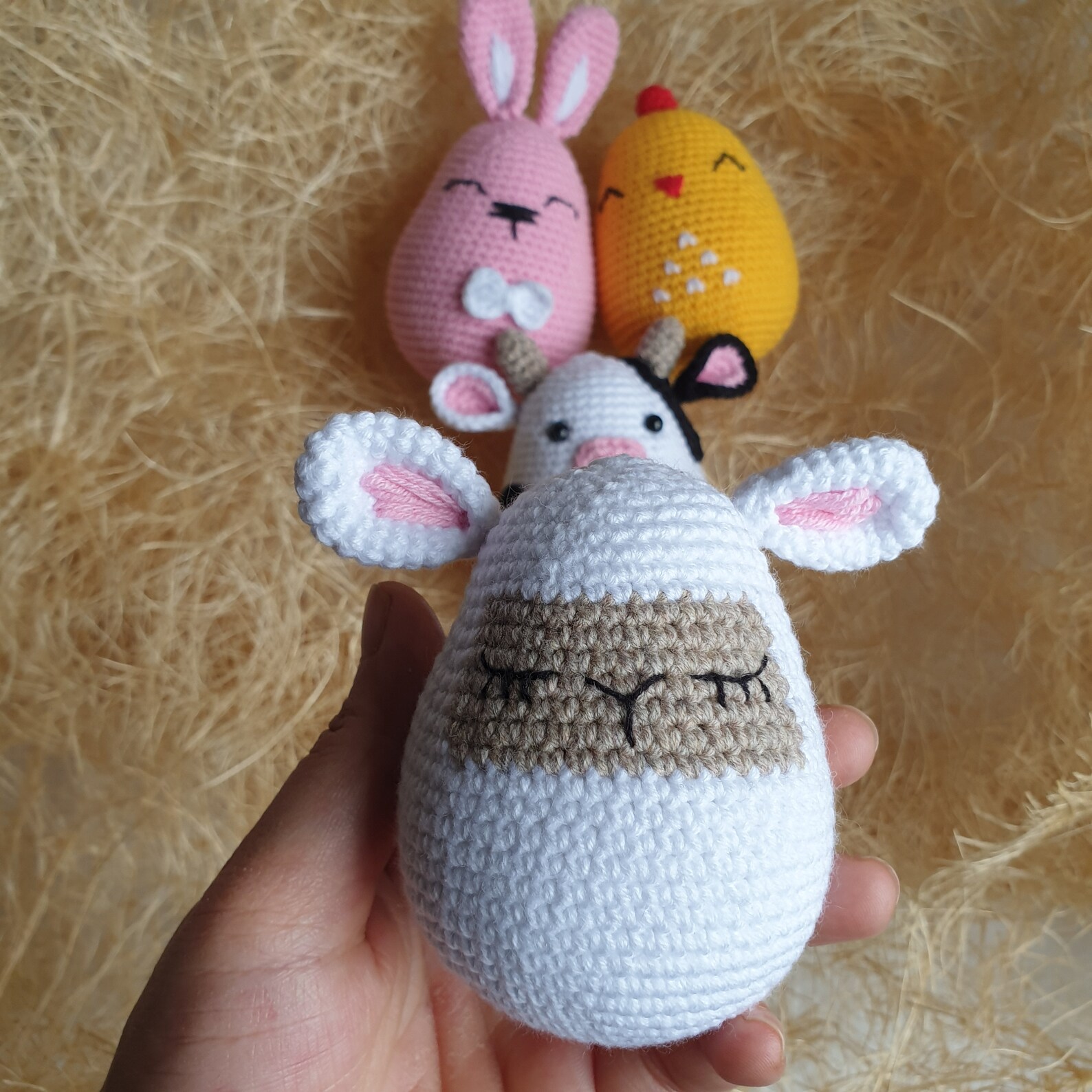 Easter cat toys animal shaped eggs Easter Egg cat toys Etsy