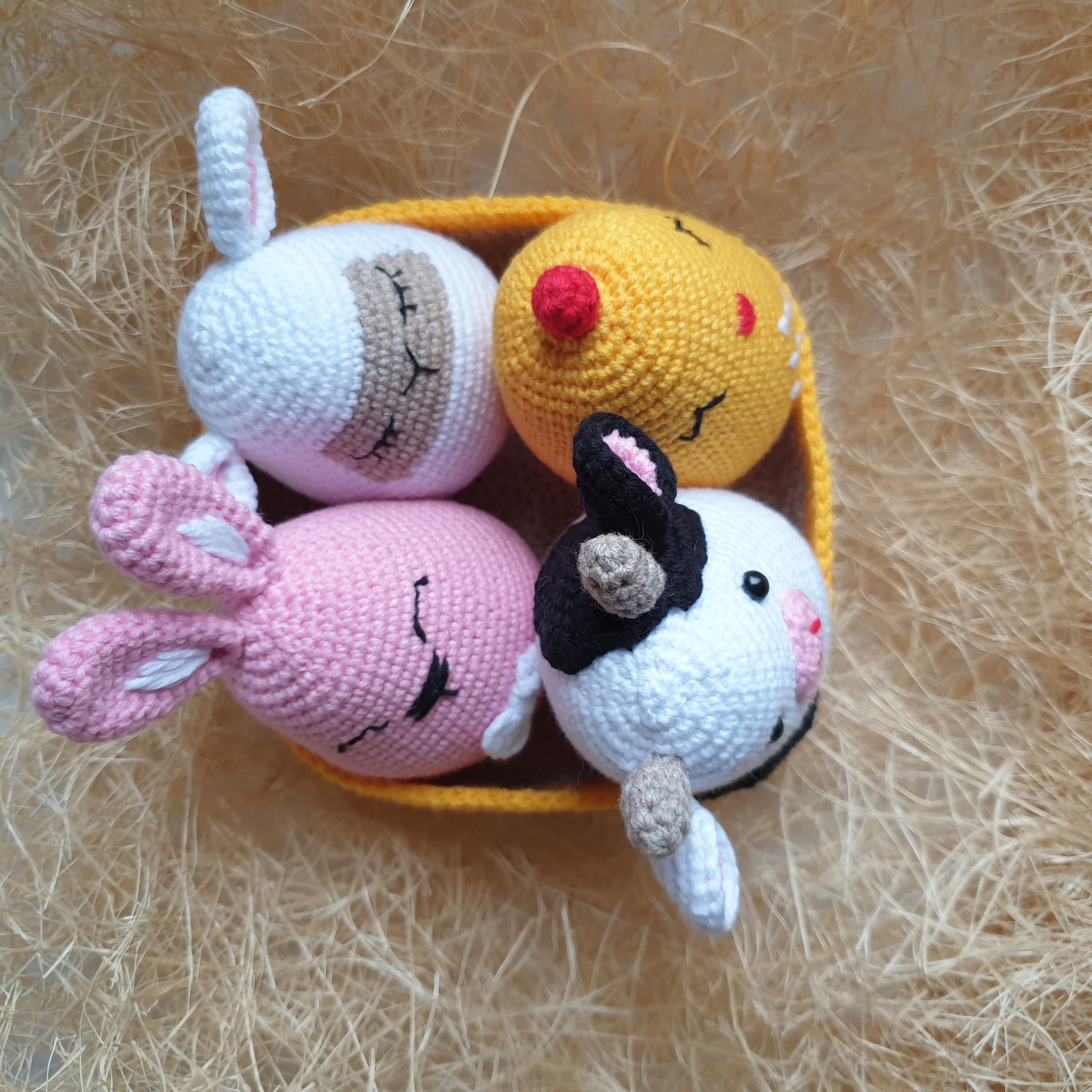 Easter cat toys animal shaped eggs Easter Egg cat toys Etsy