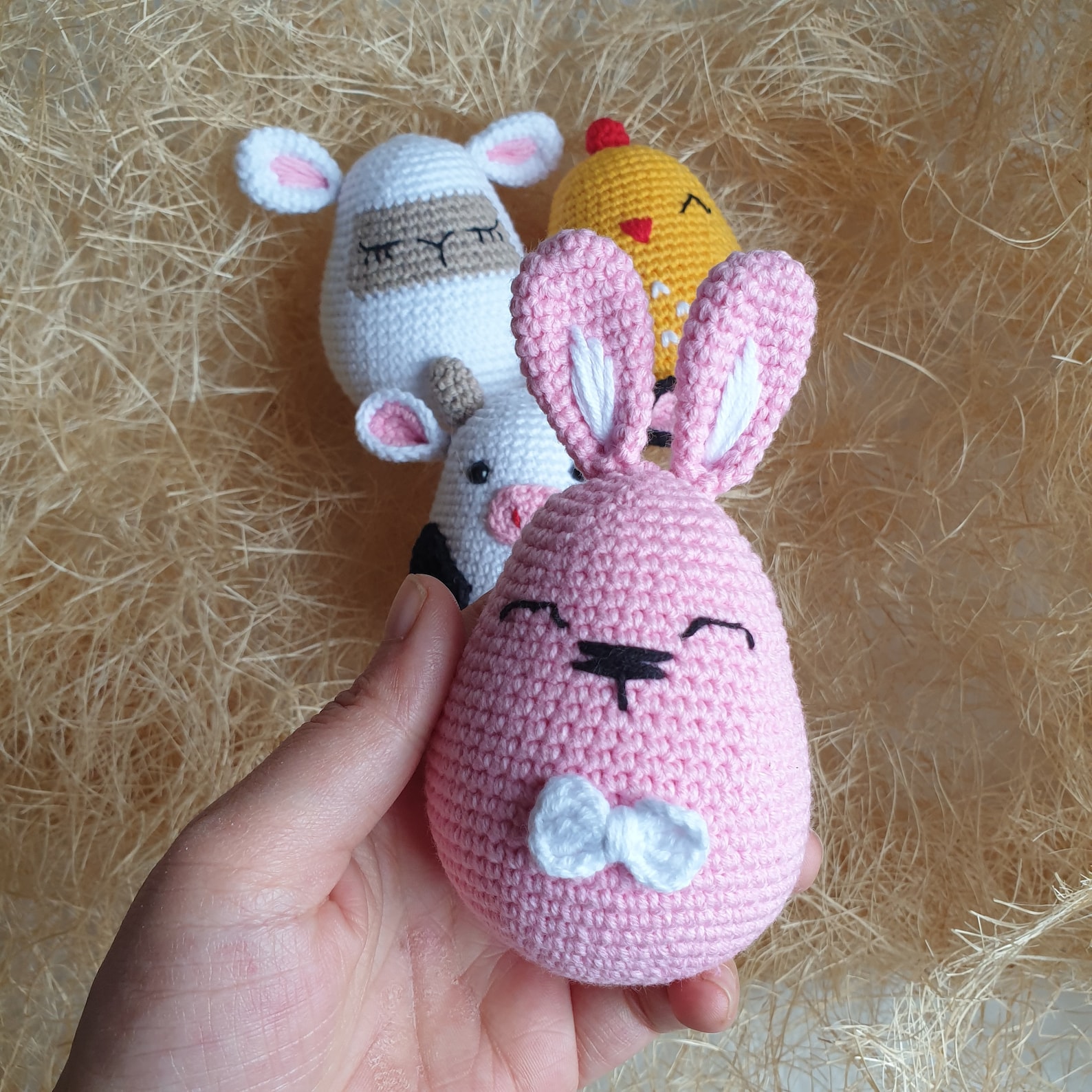 Easter cat toys animal shaped eggs Easter Egg cat toys Etsy