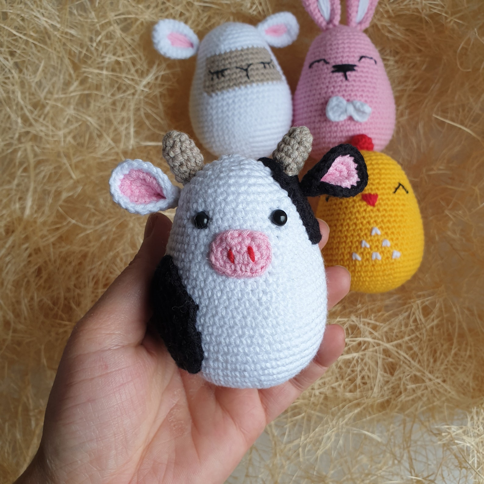 Easter cat toys animal shaped eggs Easter Egg cat toys Etsy