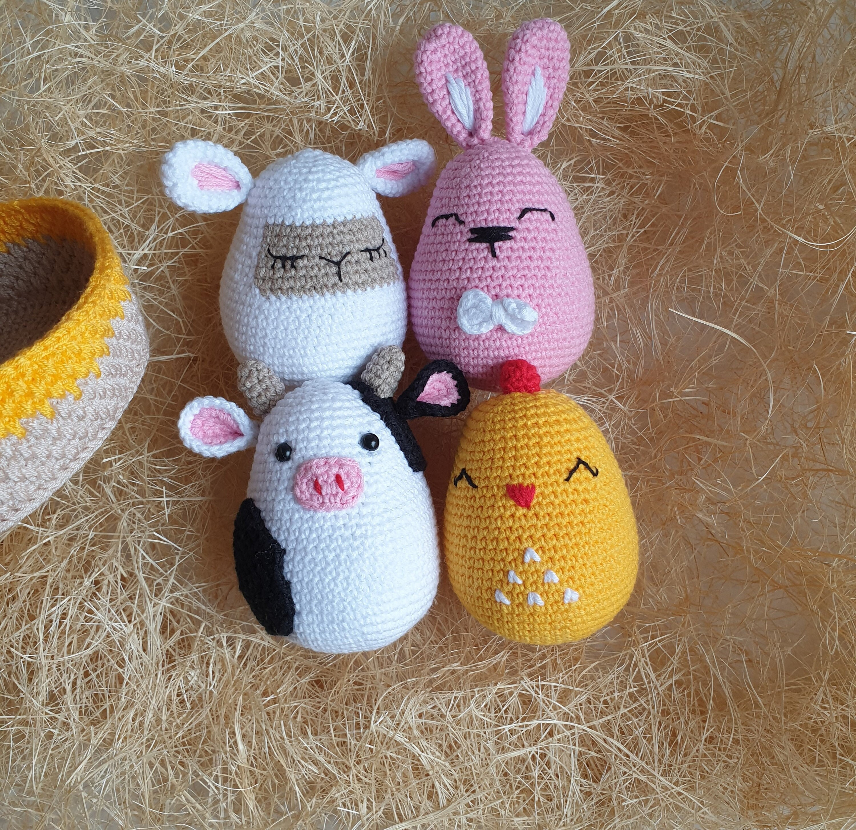 Easter cat toys animal shaped eggs Easter Egg cat toys Etsy