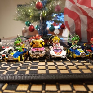 Custom Mario Kart Ornaments