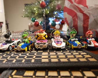 Custom Mario Kart Ornaments
