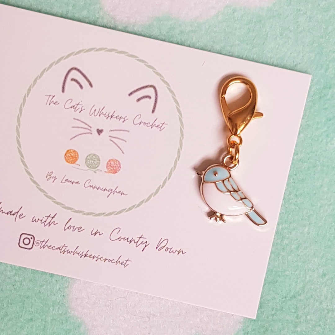 Bird Stitch Marker, Stitch Markers for Crochet and Knitting, Progress