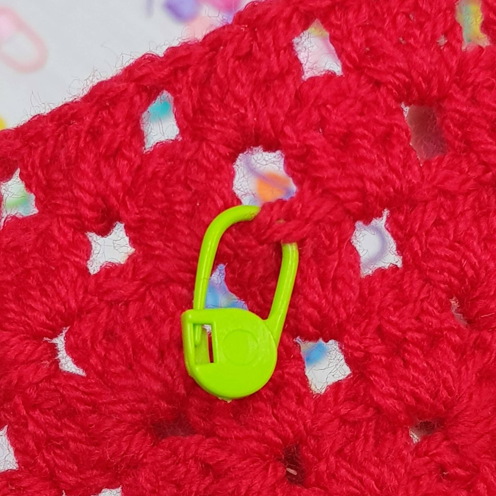 Set of 10 Rainbow Stitch Markers for Crochet Stitch Markers Etsy