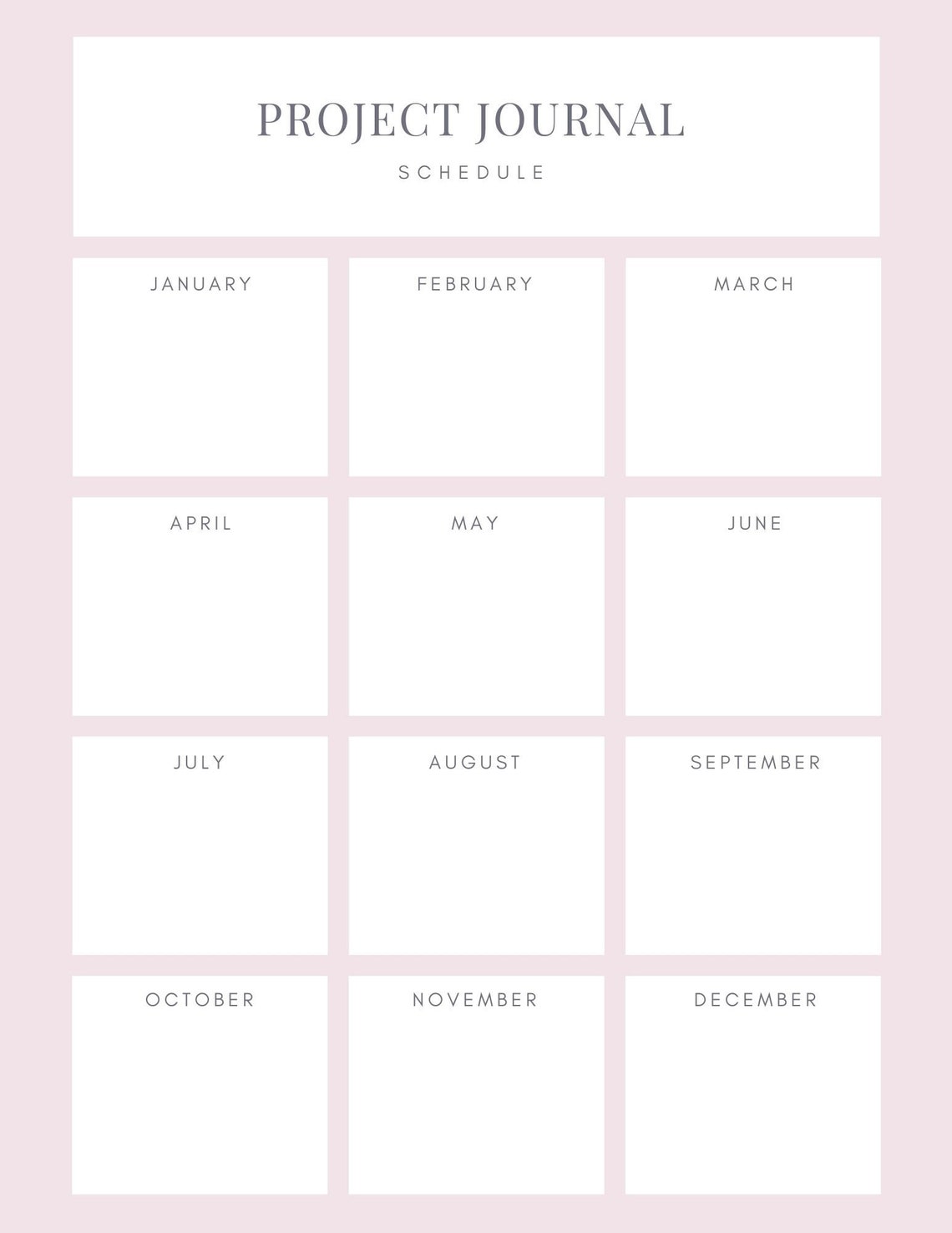 Pretty Pink Downloadable Planners Etsy