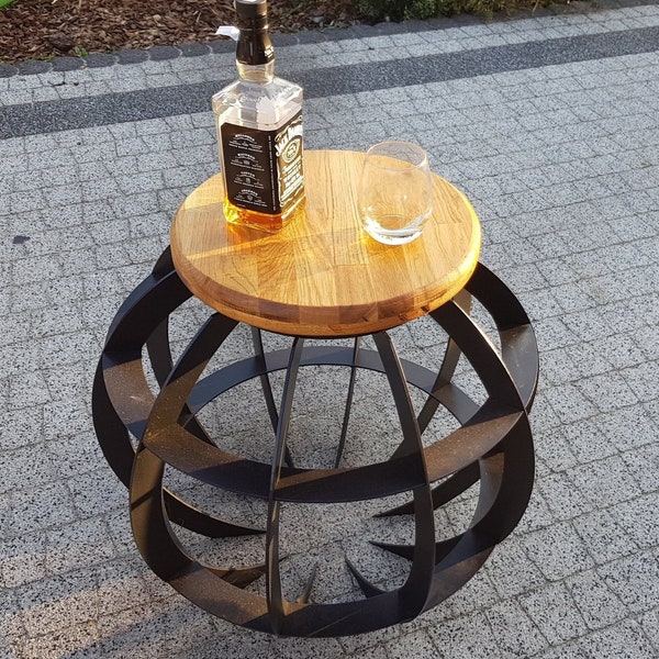 Whisky Barell-stół do kawy-cyfrowy plik DXF-plazma CNC-strumień wody-pliki cięte