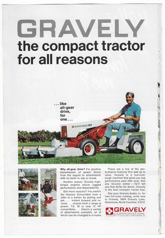 Gravely tractor dealers sale