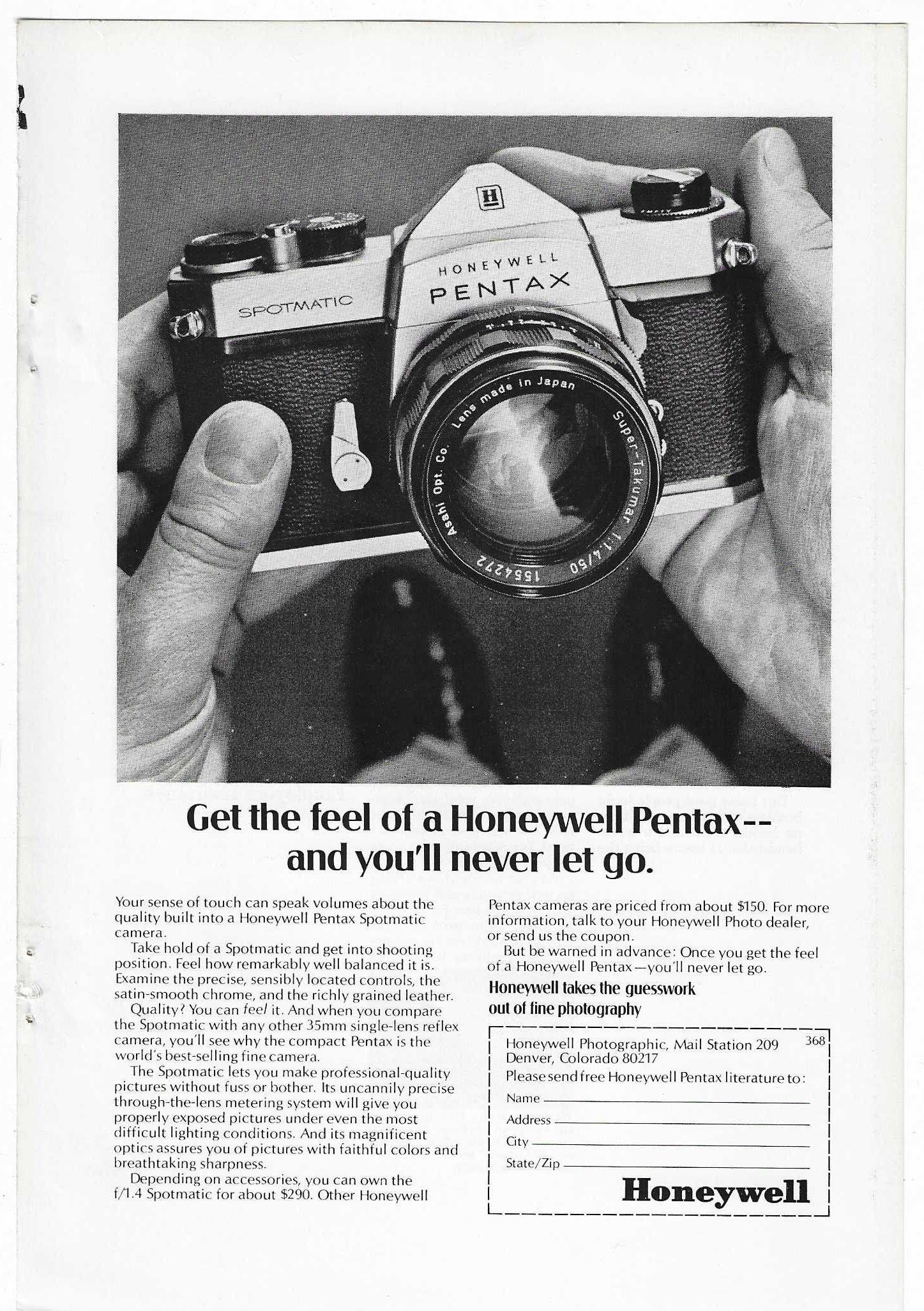 Original 1969 Full Page Magazine Advertisement for HONEYWELL