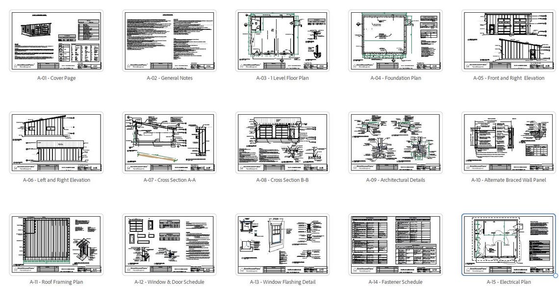 Car Rack Blueprint Modern Two-car Garage Plan With Storage | Detached Garage Blueprint ...