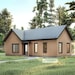 Ranch Style Cottage Plan: 3 Bed, 2 Bath, 1204 Sq Ft (PDF Downloadable ...