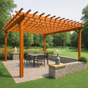 Pergola Bauplan: 5-in-1 DIY Gartenhaus (PDF Download)