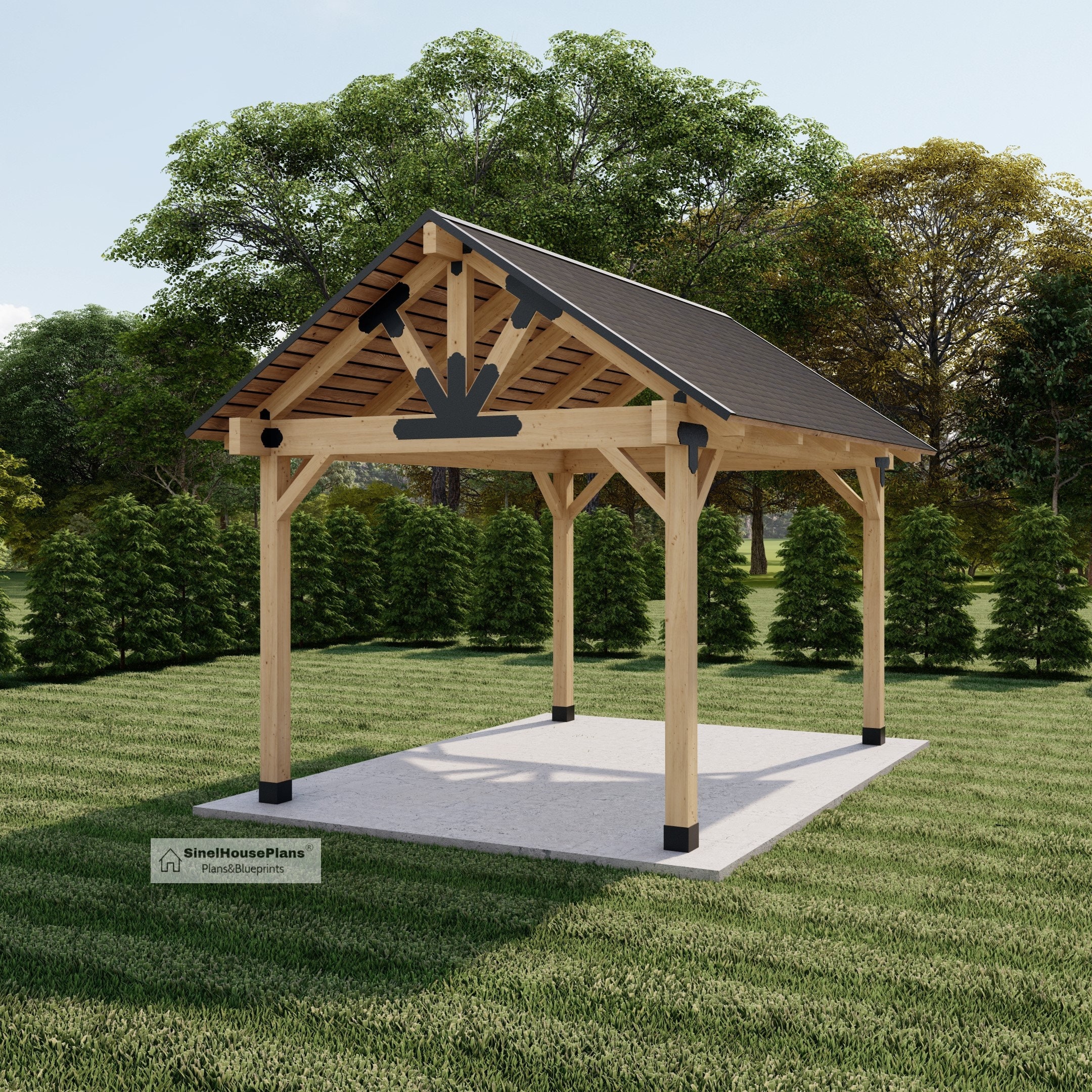 Custom Design 8ft Octagon Gazebo Plans – DIY Blueprints For Backyard Projects