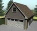 2-Car 2 Story Garage Building Plans Package ,24x24 Blueprints+Material List 