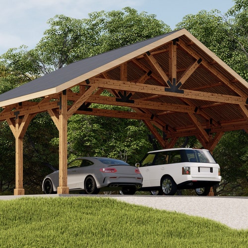 Building An Easy DIY RV Cover Western Timber Frame