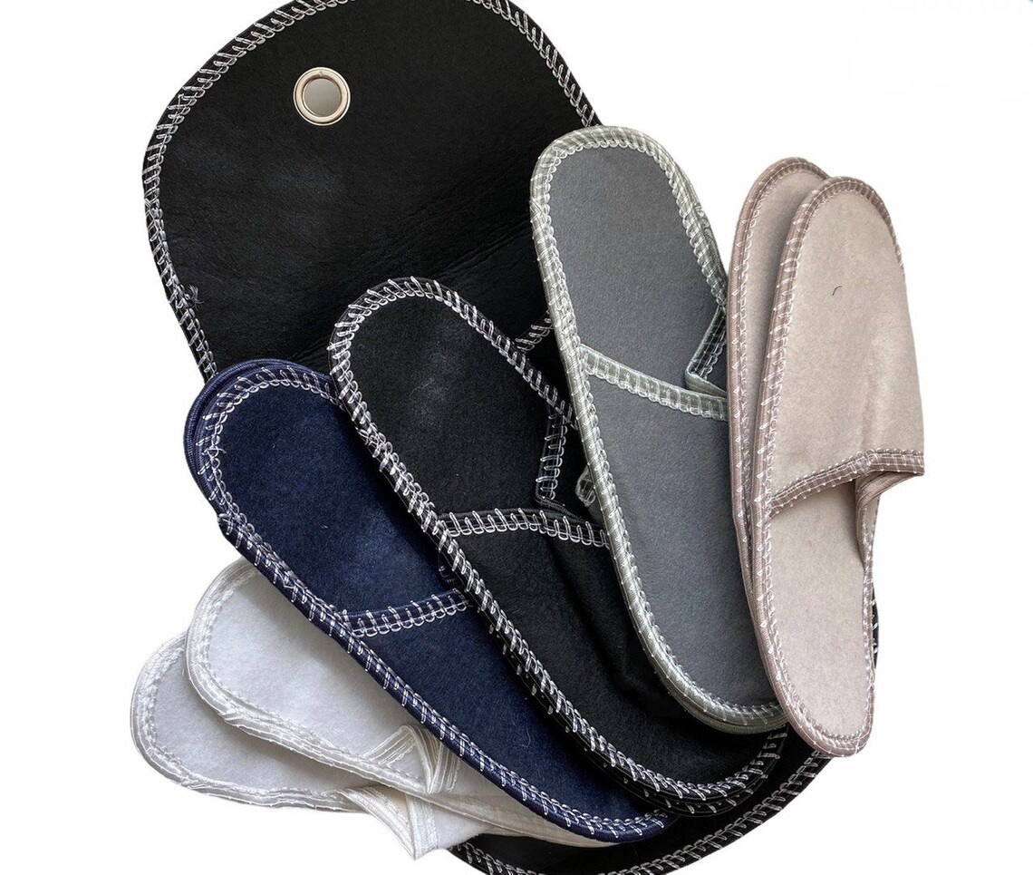 Disposable slippers for guests bulk for visitors 5 Pairs set Etsy