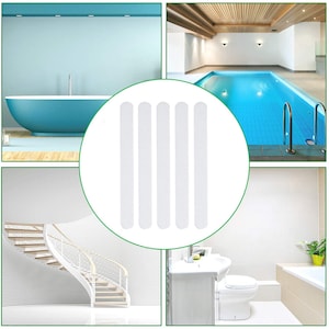 Bathtub stickers |Set of 2|non-slip for adults Kids safety non slip bath stickers Bathroom Tub Nonslip Decals [36 PCS+Scraper]non slip bath