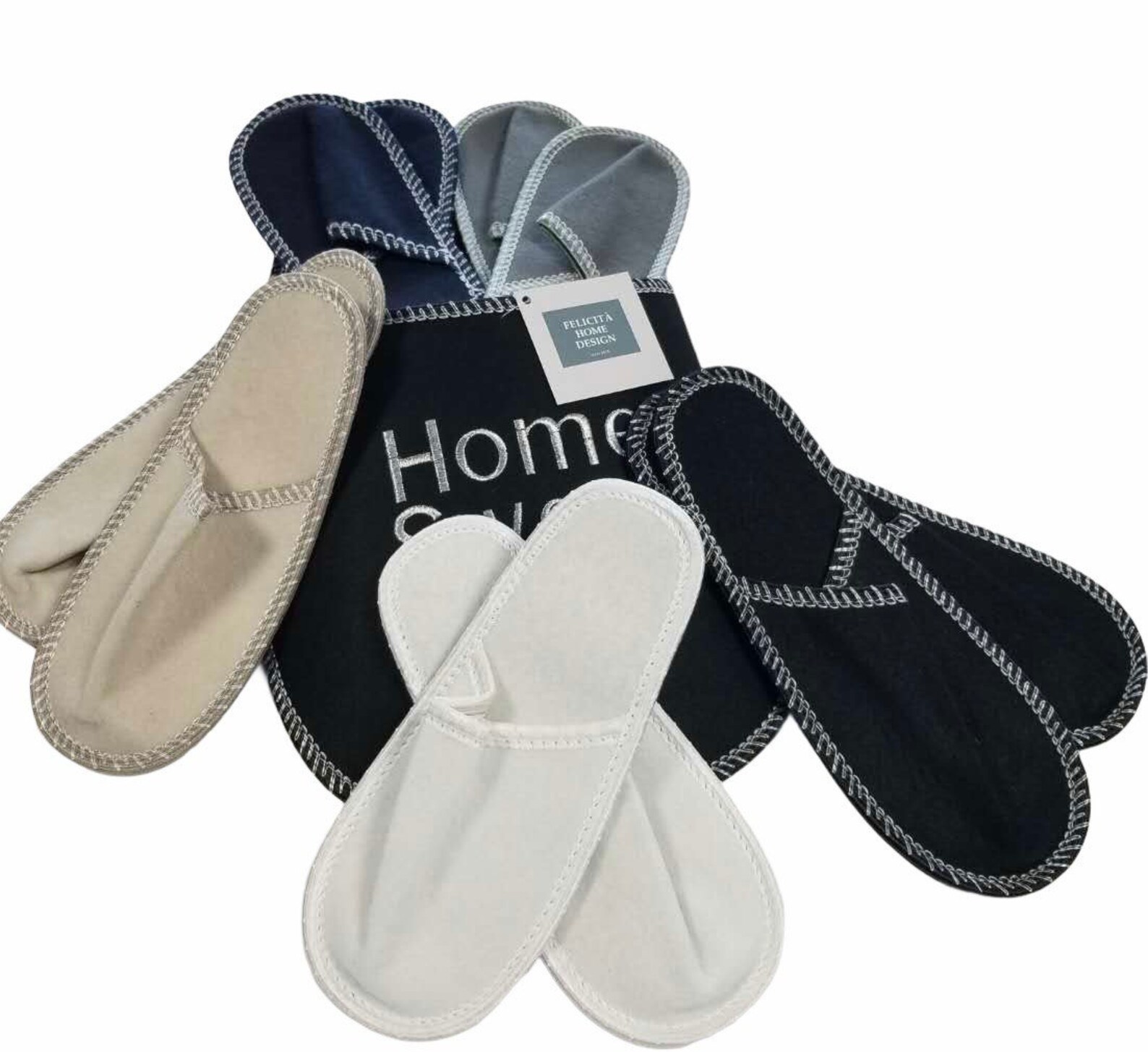 Disposable slippers for guests bulk for visitors 5 Pairs set Etsy