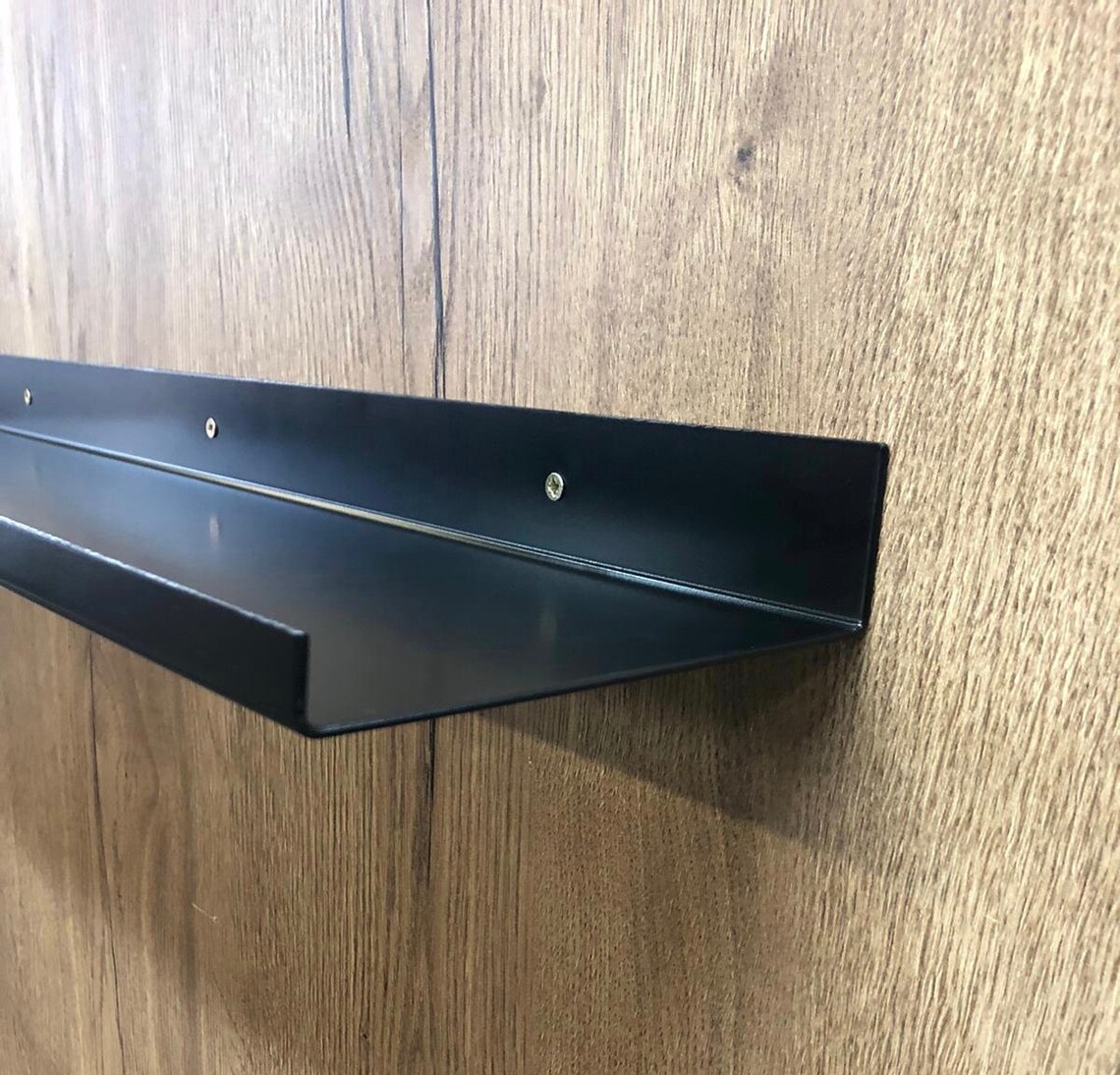 Metal Shelf / Steel Picture Ledge / Wall Shelf Black or White Etsy