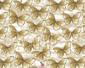 Gold Butterflies Seamless File, gold butterflies Seamless File, digital paper, digital fabric design, repeat pattern