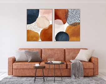 Abstract Wall Art  Etsy