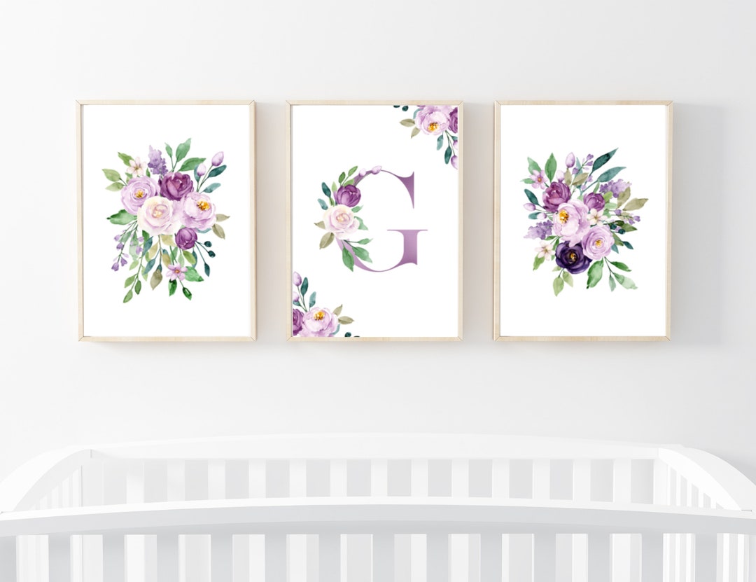 Set of 3 Nursery Prints, Printable Nursery Wall Art - Etsy