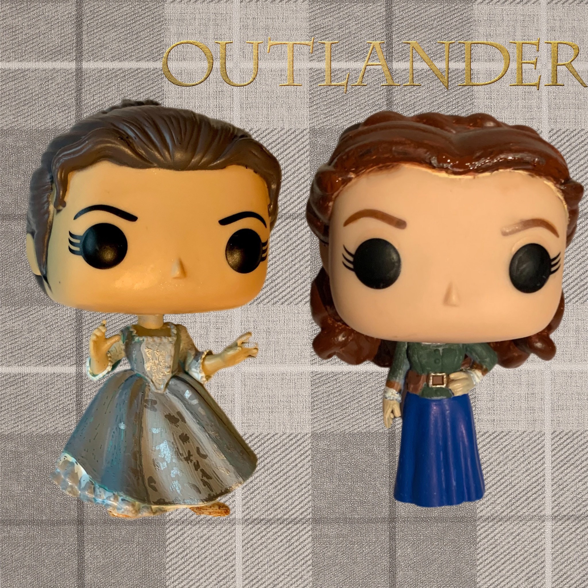 Brianna Fraser & Claire Fraser CUSTOM Funkos - Etsy