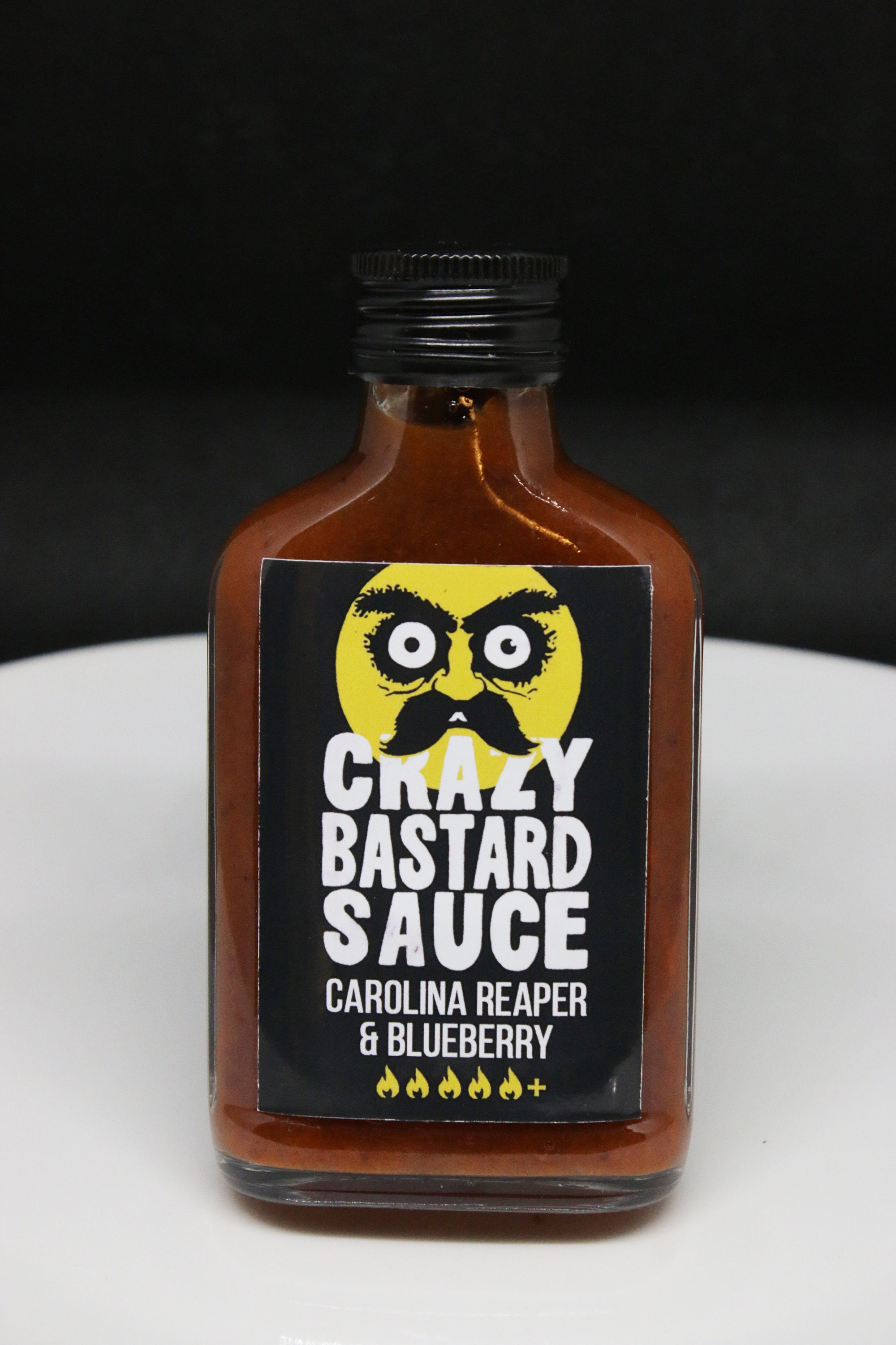 Crazy Bastard Sauce piquante Reaper & blueberry 