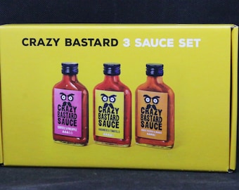 Hot Sauce Geschenkbox Sammlung 3 x Flaschen 100ml