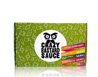 Hot Sauce Geschenkbox Sammlung 3 x Flaschen 100ml