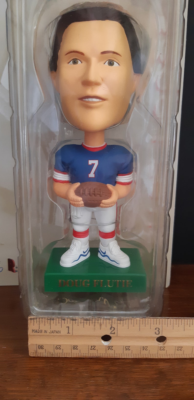 Vintage Bobbin' Bobber Bobblehead / Doug Flutie / Buffalo Bills 1999 / NOS / Football
