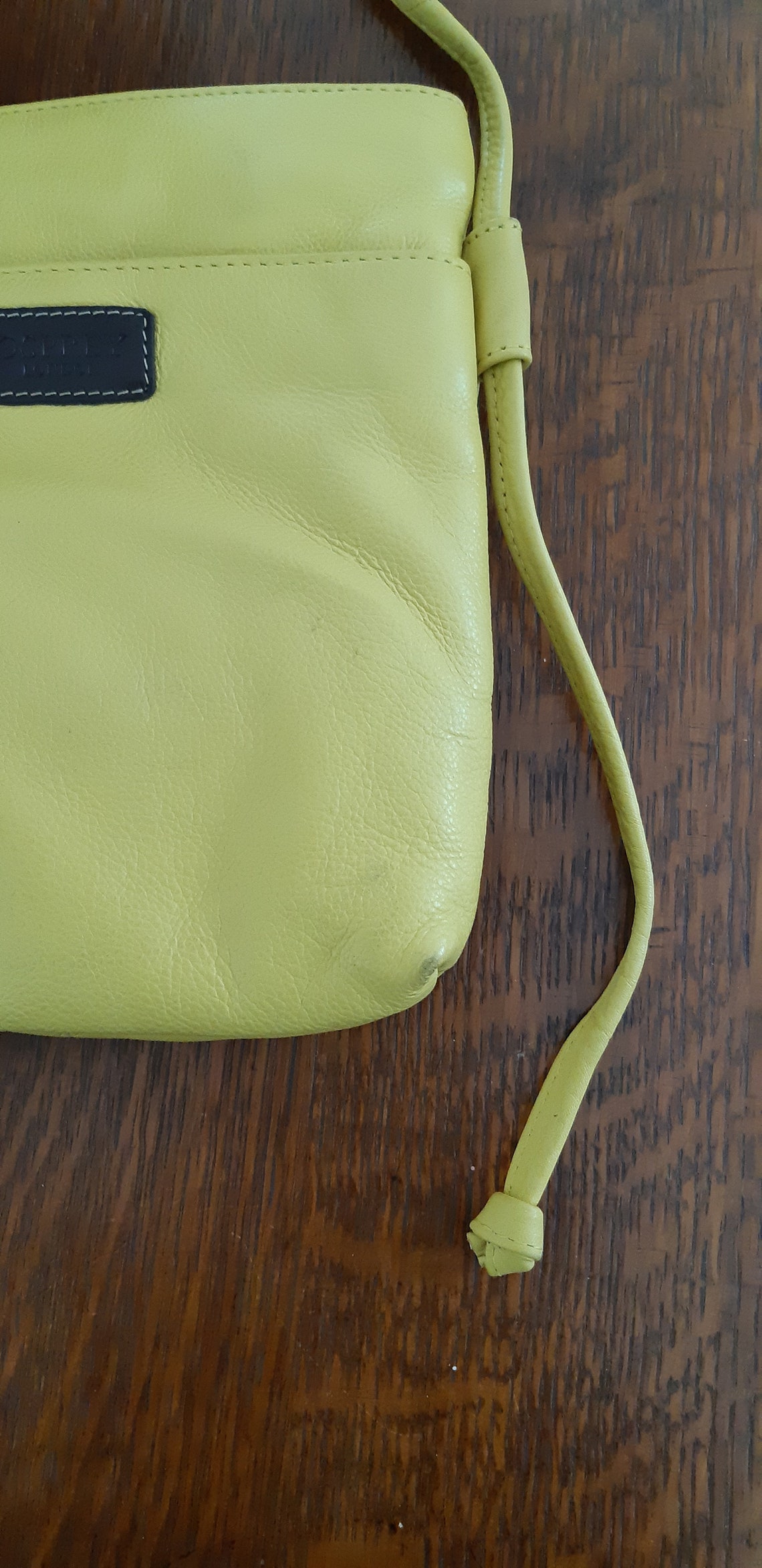 Vintage OSPREY London Purse / Graeme Ellisdon / Small Yellow - Etsy.de