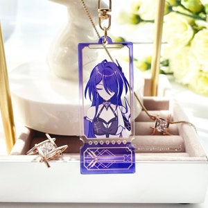 Honkai: Star Rail Keychain - ACHERON