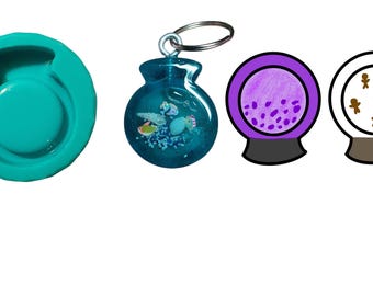 Llavero Shaker personalizado hecho en casa (para más de un complemento, colóquelos en el cuadro de personalización)