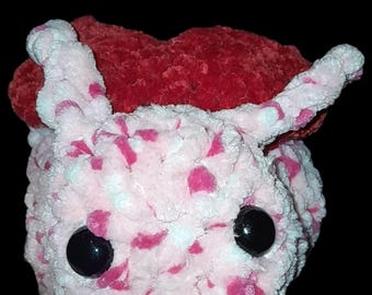 Insecto del amor hecho en casa a crochet