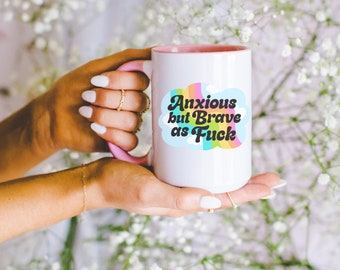 Funny Mental Health Mug Motivational Mug Mental Health Coffee Mug for Empowerment Coffee Mug With Sayings Large Coffee Mug Gift For Her