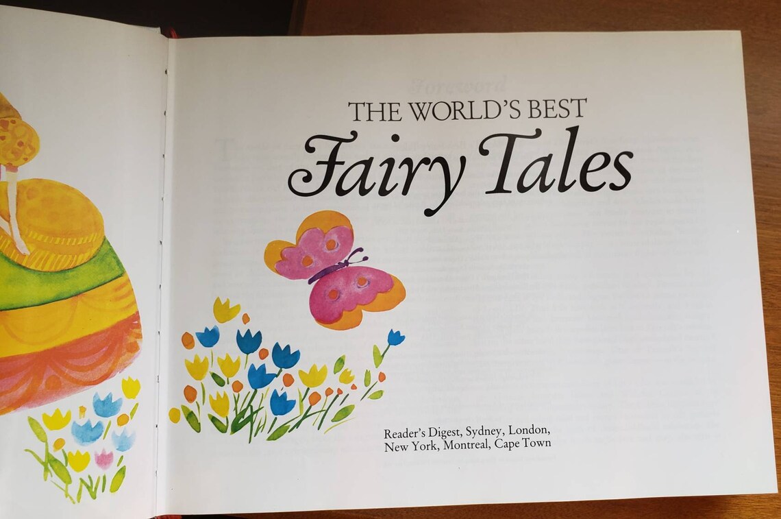 The World's Best Fairy Tales by Readers Digest Vintage Etsy Canada