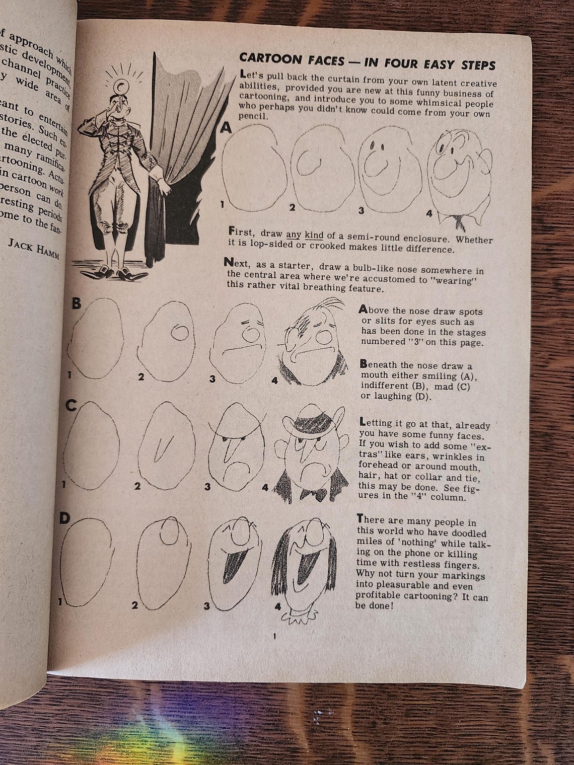 How to Draw Cartoons Softcover Book 1981 - Step by Step Guide With ...
