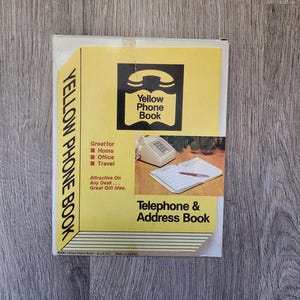 WWWイエローページ  　　  ホームページガイドの決定版 Phone book yellow pages - Etsy 日本
