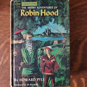 Companion library:  The Merry Adventures of Robin Hood + The Little Lame Prince - double sided book with two stories