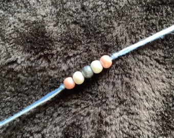 Rakhi - colourful wooden beads