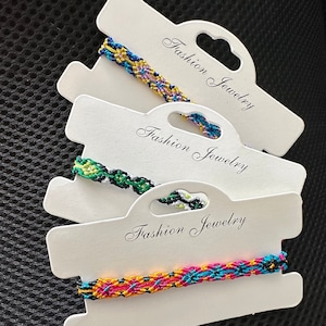 Rakhis multi coloured woven bands