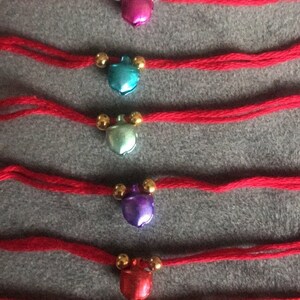 Gugri (Bells) rakhis (pack of 6)