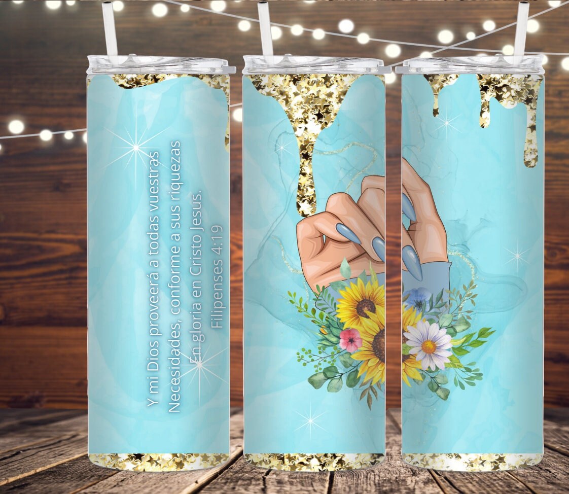 Nail tech tumbler png - Etsy España