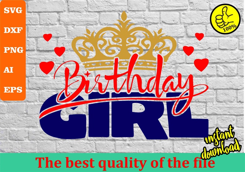 Download girl's birthday party svg birthday girl svg,bright ...