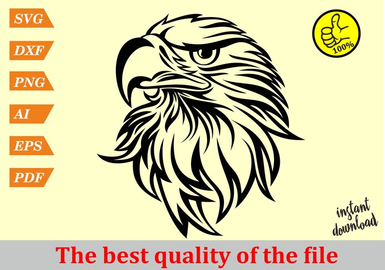 Download Clip Art Eagle Eps Ai Vector File 2 Bird Dxf Bird Head Svg Bald Eagle Svg Eagle Svg Eagle Png Art Collectibles