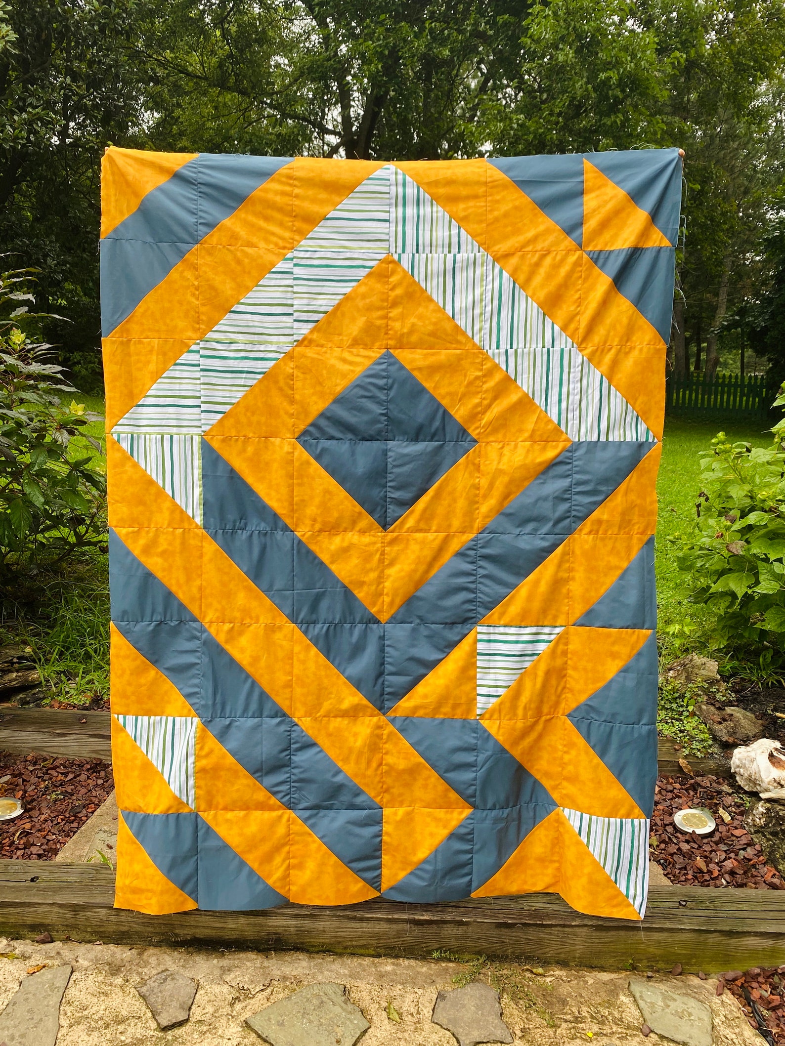 Modern Maze Quilt Pattern Etsy